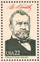 Ulysses S. Grant Stamp 1986