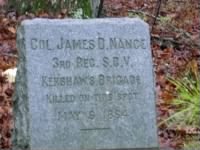 Colonel James D. Nance Monument