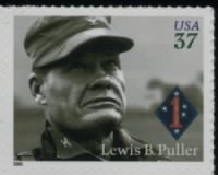 Lt. Gen Lewis B. Puler & 1st Mamrine Division insignia