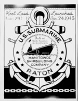 USS RATON (SS-270) - Commissioning