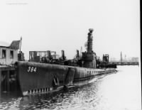 1943-1945, MO-0000, Submarines/USS Parche (SS-384)