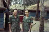 CPT Gary Lattimer MD &amp; Other Doctor, Quan Loi, RVN 1968