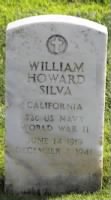 William Howard Silva Headstone