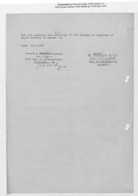 Thumbnail for Records Relating to Property Claims and the Administration of Property > O7.0023 Li Linzer Kies-Mörtel Und Betonwerke: Contracts