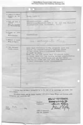Records Relating to Property Claims and the Administration of Property > Moveable Properties : General File ( August 1945)