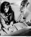 Jackie Speier and Leo Ryan on plane in 1978 AP.jpg