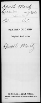 Moritz > Spath, Moritz (Pvt)