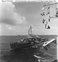 48 DD590 alongside USS Makin Island, Mar 1945.jpg