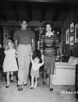 Ron Reagan with Jane Wyman, son Michael and daughter Maureen.jpg