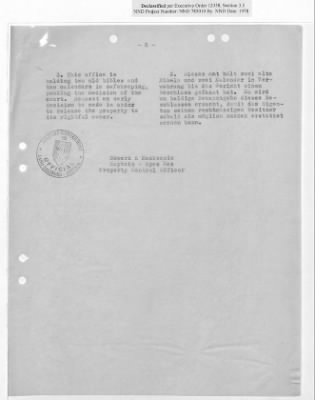 Thumbnail for Claims and Restitution Reports on Property Administered by the Military Government in Salzburg > S3 1008 Ta Hermann Göring (Schloss Mauterndorf) (1947-1948)