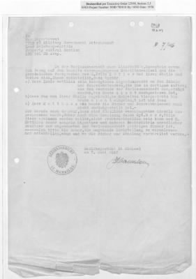 Thumbnail for Claims and Restitution Reports on Property Administered by the Military Government in Salzburg > S3 1008 Ta Hermann Göring (Schloss Mauterndorf) (1947-1948)