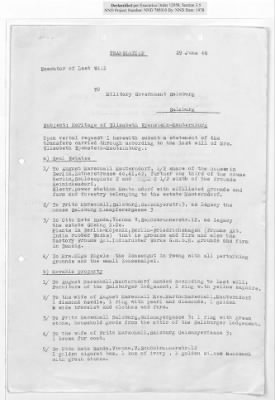 Thumbnail for Claims and Restitution Reports on Property Administered by the Military Government in Salzburg > S3 1008 Ta Hermann Göring (Schloss Mauterndorf) (1947-1948)