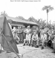 Schmidt (seated, center), Saipan 1944.jpg