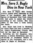 Sara S Bogle 1933 NY Death.png