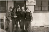 Jack in military 1957 Miller, Hoke, Mingus, Ozogalic and Warren.jpg