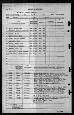 Sumter (APA-52) > 1945