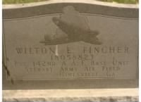 Wilton E Fincher Headstone  Rear.jpg