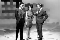 Marvin Gaye and Tammi Terrell (with Hugh Downs) in 1967.jpg