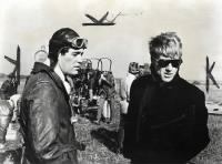Scot with Robert Redford on the set of The Great Waldo Pepper.jpg