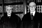 Columbian Supreme Court Justices Benjamin Nathan Cardozo (left) and Charles Evans Hughes.jpg