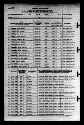 Naval Aviation Cadet Selection Board, Ferry Building, San Francisco, Calif. > 1942