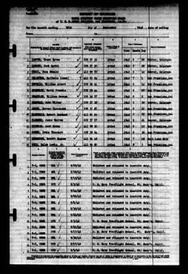 Naval Aviation Cadet Selection Board, Ferry Building, San Francisco, Calif. > 1942