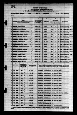 Naval Aviation Cadet Selection Board, Ferry Building, San Francisco, Calif. > 1942