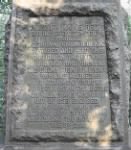 Closeup of the text from the 20th Maine Infantry monument on Big Round Top at Gettysburg.png