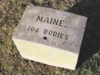 Maine Plot marker in the Gettysburg National Cemetery.jpg