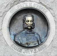 Bas-relief of Colonel Patrick Henry O'Rorke.jpg
