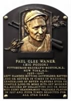 Waner Paul plaque.png