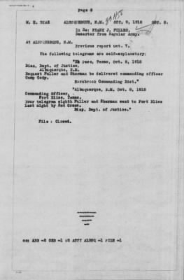 Old German Files, 1909-21 > Frank J. Fuller (#301158)