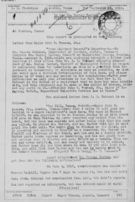 Old German Files, 1909-21 > Mr. Burney Parker (#301080)