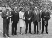 Conerly  and wife being inducted into College Football Hall of Fame.jpg