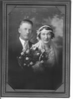 Al Hoegh-Marion Adams 1926 wedding
