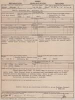 1945 William Briggs' Separation Record