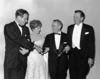 Charlton Heston, Susan Hayward, William Wyler, John Wayne. Academy Awards.jpg