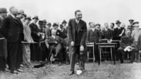 Edsel Ford turning the first sod at the site of Ford's plant at Dagenham.jpg