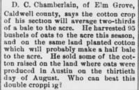 Thumbnail for D C Chamberlain 1878 Cotton and Oats Cropping.jpg