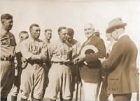 President Harding visits Cubs spring training 1920.jpg