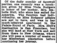 Isabella Rodgers Hull Paris Farewell Party SF Chron 11 Oct 1925.jpg