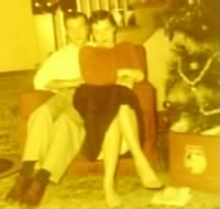 Ann Huebner and Ralph Miller Christmas 1950.jpg