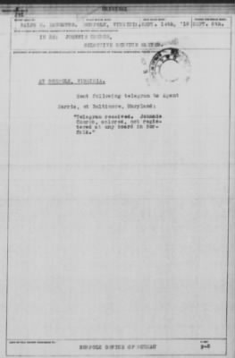 Old German Files, 1909-21 > Johnnie Church (#291526)