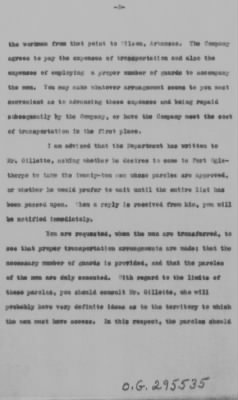Old German Files, 1909-21 > Parole of Prisoners (#8000-295535)