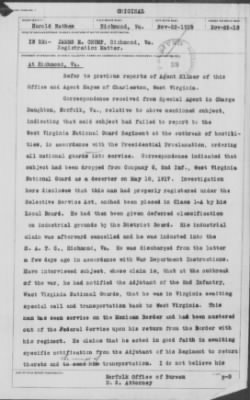Old German Files, 1909-21 > James E. Crump (#268495)