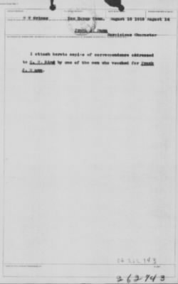 Old German Files, 1909-21 > Frank J. Dunn (#8000-262743)