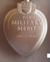 Thumbnail for T Sgt James C Owens_Purple Heart_Back side_Awarded Posthumously After His B-24 Crash In Mirns, Netherlands.jpg