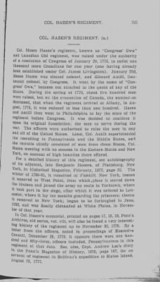 Volume III > Pennsylvanians in Col. Hazen's Regiment, "Congress' Own." 1776-1783.