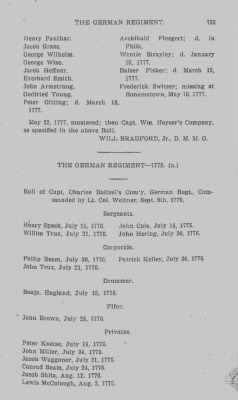 Volume III > Continental Line. The German Regiment. July 12, 1776-January 1, 1781.