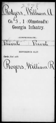 William A > Rodgers, William A